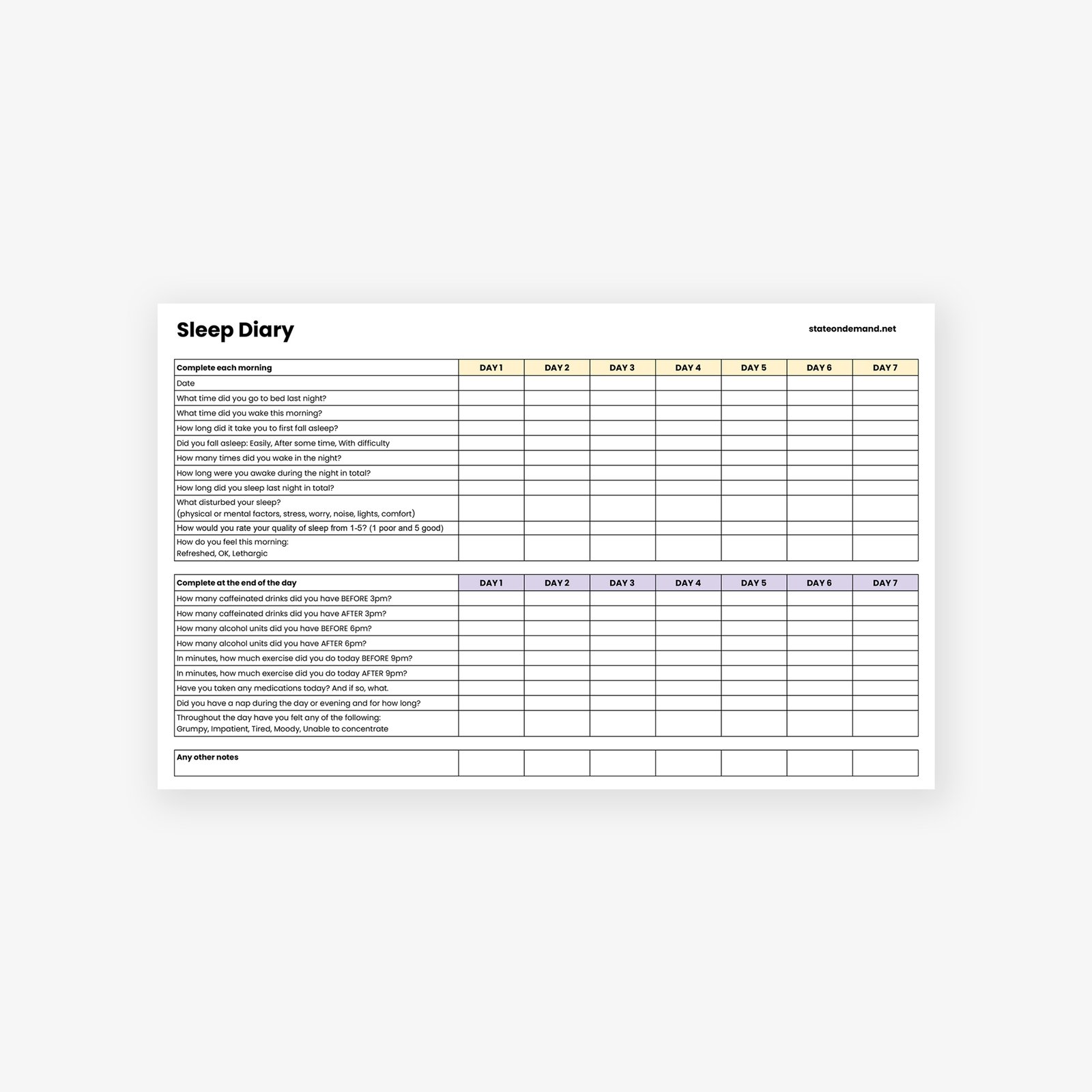 Sleep-Diary-State-On-Demand-Download-Preview